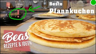 Beste Pfannkuchen wie bei Mutter  Eierkuchen  Basis Teig Rezept [upl. by Anihsak]