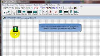 Anlagensimulation für LOGO von Siemens mit SPSVISU Micro Einführungsbeispiel 1 [upl. by Archibald]