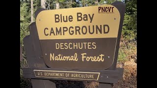 Video Tour of Blue Bay Campground on Suttle Lake  Oregon PNCVT [upl. by Tawsha]