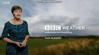 Sara Blizzard East Midlands Today weather presenter in a dark green dress [upl. by Ruff]