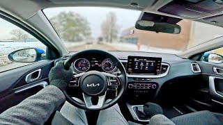 2022 Kia Ceed  10 TGDI 100 hp LX Plus   POV Test Drive [upl. by Littell]