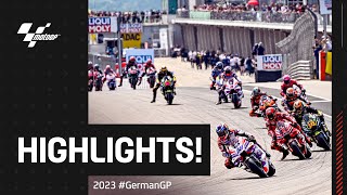 MotoGP™ Race Highlights ⏱️  2023 GermanGP 🇩🇪 [upl. by Chelsea]