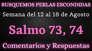 BUSQUEMOS PERLAS ESCONDIDAS ✅ SEMANA DEL 12 AL 18 DE AGOSTO ♡ SALMOS 69 [upl. by Florette]