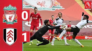 Highlights Liverpool 01 Fulham  Firsthalf goal the difference at Anfield [upl. by Aihcropal]