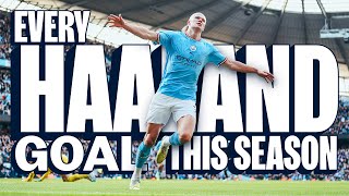 ALL 52 ERLING HAALAND GOALS Man City Season 202223  Every Goal [upl. by Kcirdde]