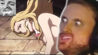 Forsen Reacts  Queens Blade Season 1 Bullet For My Valentine  Cries In Vain [upl. by Ahsinod]