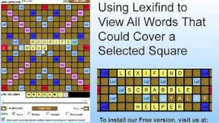 Find Every Scrabble Word That Can Be Played to Your Board [upl. by Gwenore]