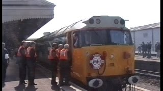 Class 50 railtour  50007 and 50050  The 50 Terminator  26 March 1994 [upl. by Ahsenrac]