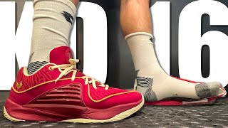 Nike KD 16 Performance Review From The Inside Out  Biggest Pros And Cons [upl. by Naryk]