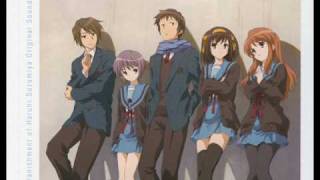 The Vanishment of Haruhi Suzumiya OST  02  SOS Dan Christmas Party [upl. by Anaek]