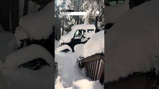 159 Inches of Snow Californians Battle Huge Snow Piles [upl. by Dolora695]