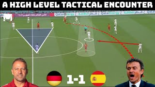 Tactical Analysis  Spain 11 Germany  Hansi Flick vs Luis Enrique [upl. by Gaivn719]