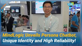 MindLogic Introduces ‘Persona Chatbot’ Ensuring Unique Personality and High Reliability at CES 2024… [upl. by Hallerson]