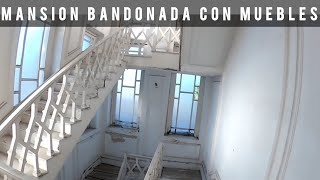 Explorando MANSION ABANDONADA aún Amueblada casi Intacta • Casa Francia [upl. by Hadrian]