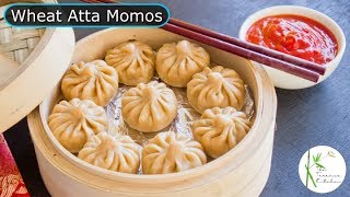 Secret Formula to make Healthy amp Yummy Atta Momos  Vegetable Wheat Atta Momos  The Terrace Kitchen [upl. by Eelah]