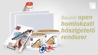 Baumit open homlokzati hőszigetelő rendszer [upl. by Budwig]