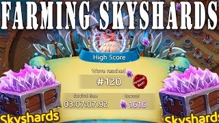 Cloud Raiders Survival Arena Farming 160013000 Skyshards [upl. by Esiuqcaj]