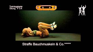 Isokinator Figurtraining  Übung F3A für Frauen Formung von Bauch Po amp Taille [upl. by Priebe912]