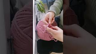 Couverture au crochet pour débutant au fil chenille 💖 [upl. by Bahr]