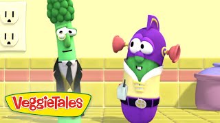 Larryboy and the Bad Apple  Larryboy Full Episode  VeggieTales  Kids Cartoon [upl. by Cherry]