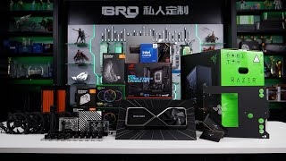 「BRO」4K PC BUILD Razer Tomahawk M1 With 14700K雷蛇战斧M1 ITXpcbuild razer [upl. by Iorgos]