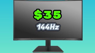 The Cheapest 144Hz Monitor [upl. by Kirt]