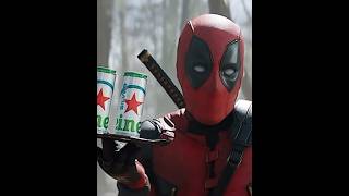 Deadpool and Wolverine Heineken Add 😂 deadpoolandwolverinetrailer deadpool3 heineken [upl. by Haron]