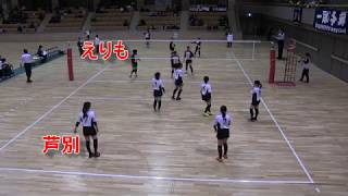 【春高バレー】 えりも Ｘ 芦別 第70回全日本高校バレー北海道大会 女子1回戦 [upl. by Narine852]