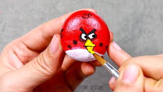 6 Cool Rock Painting Ideas  DIY Rock Crafts Painted Rocks [upl. by Ahsino]