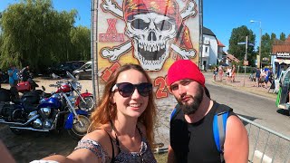 ZLOT MOTOCYKLOWY Bike Week Łeba motovlog [upl. by Apfelstadt]