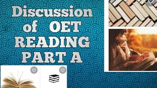 Oet reading Part A discussion Topic Haemorrhoids [upl. by Ordnasela]