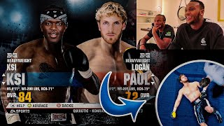 KSI VS LOGAN PAUL 2 FULL FIGHT VIRTUAL [upl. by Garnette266]