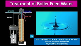 Treatment of Boiler Feed Water  External  Ion Exchange process  CY8151 Engineering Chemistry [upl. by Hatcher]