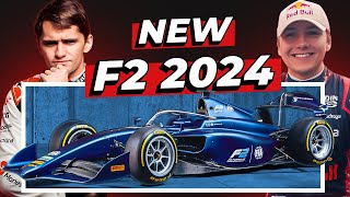 NEW F2 2024 RACE CAR [upl. by Beedon]