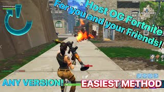 How to host OG Fortnite in 2022 Reboot Tutorial [upl. by Atazroglam]