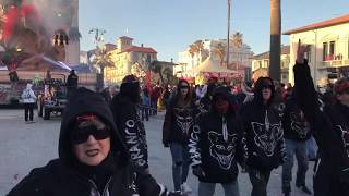 Carnevale di Viareggio 2019 3° Corso Mascherato notturno [upl. by Ola]