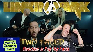 Ep 239 Linkin Park  Two Faced  Reaction amp PopUp Facts [upl. by Nylteak]