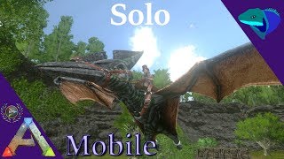 PTERANODON TAMING HOW TO MAKE DODO KIBBLE AND PATREON INFO Solo ARK Mobile S1E10 [upl. by Ranite]