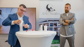 EAS Residence amp Nazzuro Aqua  Inaugurarea primului proiect rezidențial certificat ”verde” în Oradea [upl. by Ceevah254]