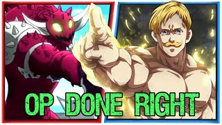 How to Introduce an Overpowered Badass  Escanor vs Galand from the Seven Deadly Sins [upl. by Koal]