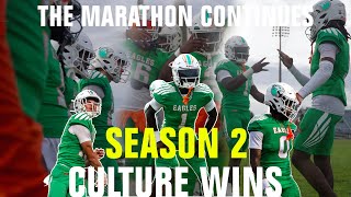 The Marathon Continues  Atlantic vs Gardens  High School Football  Culture Wins Mini Documentary [upl. by Ahser181]