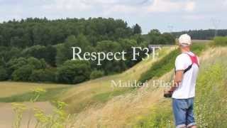 Respect F3F Glider  Maiden Flight [upl. by Clim65]