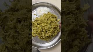 Gongura biriyani biriyani yummy yummyfood [upl. by Airdni]