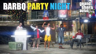 BAR B Q NIGHT  BAKRA EID EP 9  GTA 5 GAMEPLAY [upl. by Cl]