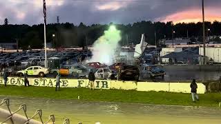 Skowhegan Fair Demo Derby August 18th 2023 [upl. by Gnilrits]