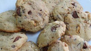 Chocolate Walnuts Cookies  Perfect and Easy Recipe [upl. by Eneryc]