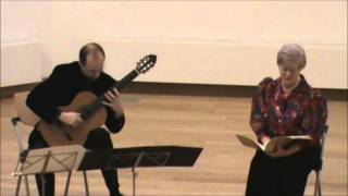 Nana  Manuel de Falla by Lucienne Van Deyck mezzo amp Jan Depreter guitar [upl. by Ydnyc]