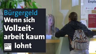 Bürgergeld aus Jobcentersicht Bürokratie und zu wenig Anreiz zur Vollzeitarbeit  Abendschau  BR24 [upl. by Ttayw]