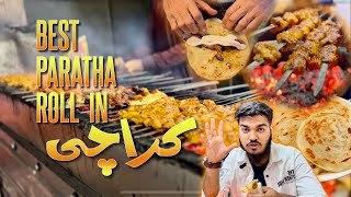 Karachi Ka BEST PARATHA ROLL   5 Most Famous Paratha Rolls Of Karachi [upl. by Benoit]