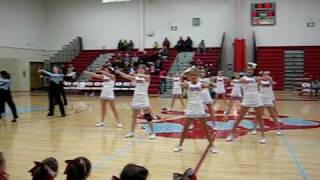 Bearden Middle Dance and Cheer Team Perform [upl. by Lemmor]